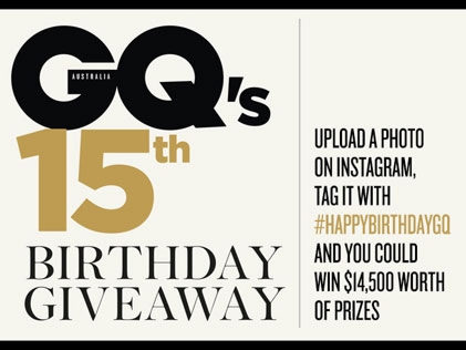 GQ – Win $14,595 worth of GQ lifestyle products (submit photo to win)