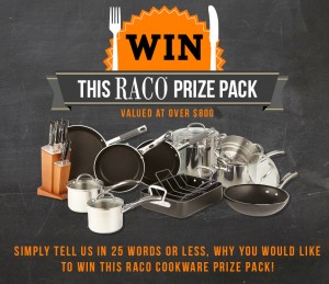 Harris Scarfe – Win a Raco Cookware Prize Pack valued at over $800