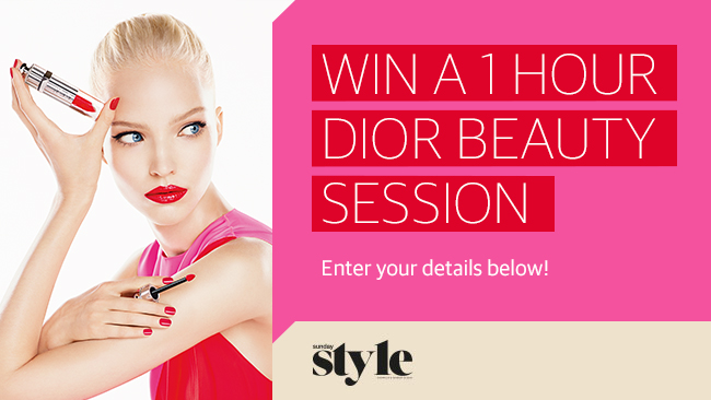 Herald Sun – Daily Telegraph – Win Dior beauty session at Myer and David Jones