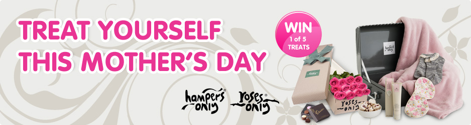 Huggies – Win 1 of 2 Luxury Gift Hampers or 1 of 3 Long Stemmed Roses Gift Boxes
