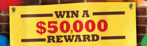 M-Ms – Win a $50,000 reward or 1000’s weekly prizes