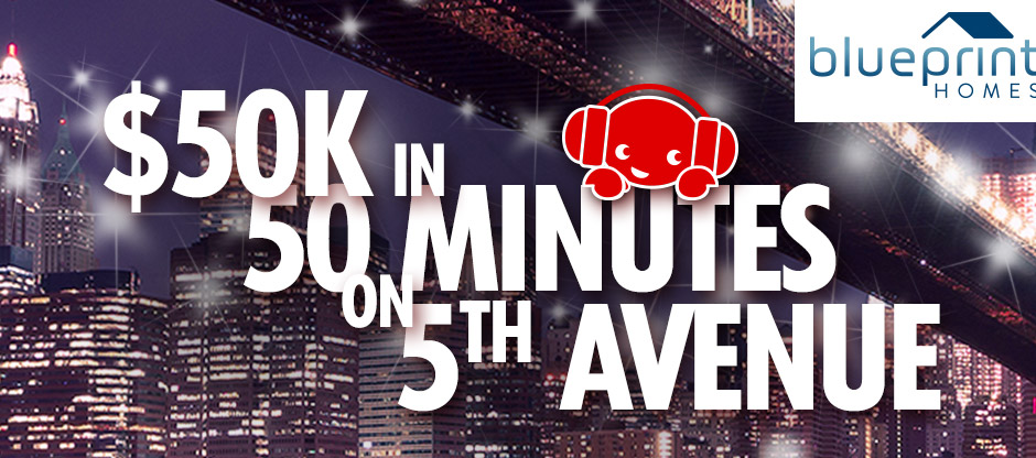 Novafm Perth 93.7 – Win 50K in 50 Minutes – Win a trip for two people to New York with $50,000 AUD spending money