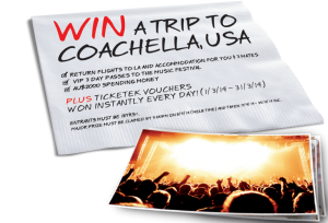 Pepsi Max – Win A Trip To Coachella In Los Angeles
