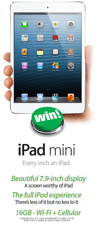 Romeos Retail Group  – Win 1 of 21 iPad Minis