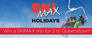 SKIMAX – WIN a Skimax Trip for 2 to QUEENSTOWN NZ