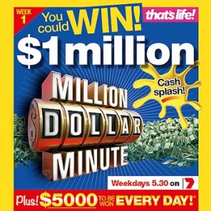 That’s life -Win One Million Dollar Minute Competition