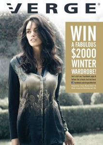 Verge Clothing – Win a $2,000 Winter Wardrobe