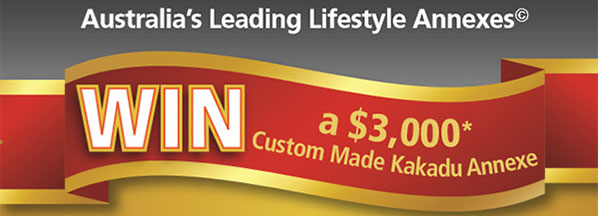Kakadu Annexe – Win a $3,000 Kakadu annexe or products to $3,000