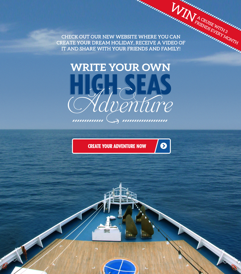 Carnival Cruise Lines – Win a Pacific Islands Cruise for you and 3 friends every month