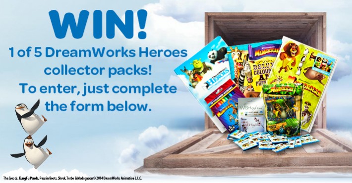 Woolworths – Win 1 of 5 Dreamworks collector heroes packs