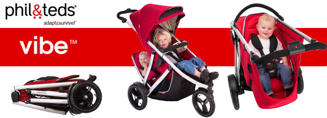 Essential Baby – win a Phil & Teds Vibe and Double Kit (Inline Stroller)