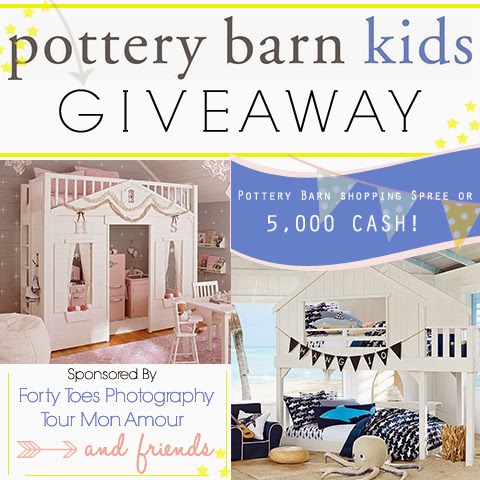 Forty Toes Photography Win Pottery Barn Shop Spree or $5000 Cash