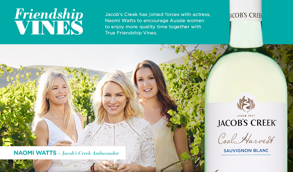Jacob’s Creek – Win trip to Barossa Valley with two friends