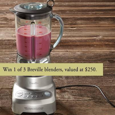 Jalna Dairy Foods – Win 1 of 3 Breville Blenders, valued at $250