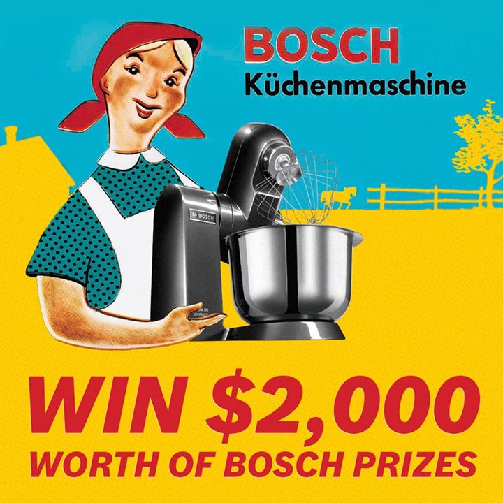 Bosch – Win a Prize Pack of Bosch Products