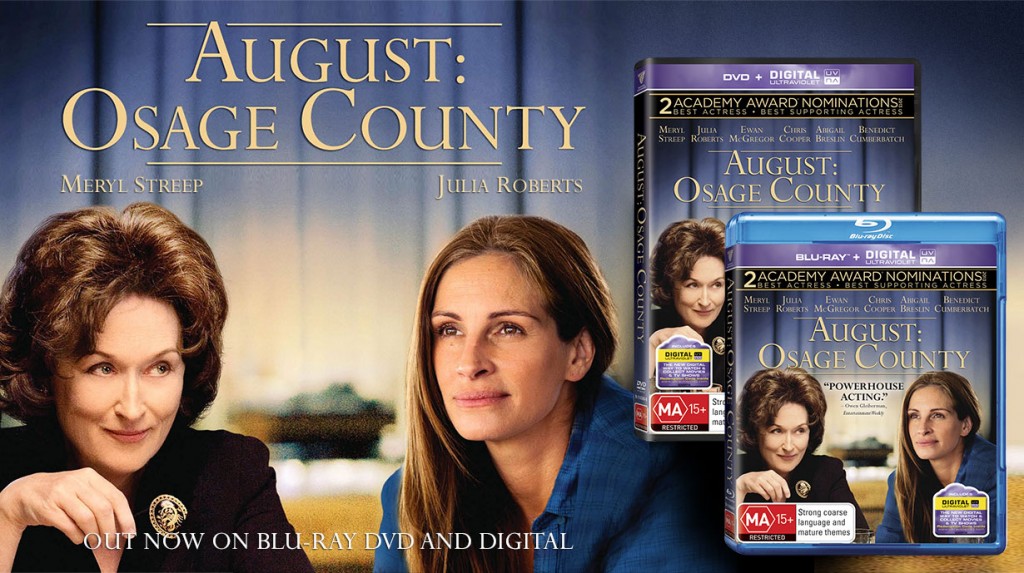 Channel Ten – Win dinner for a whole year or dvd copies of August Osage