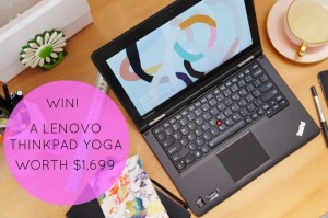 Checks And Spots – Win A Lenovo ThinkPad Yoga Giveaway worth $1,699