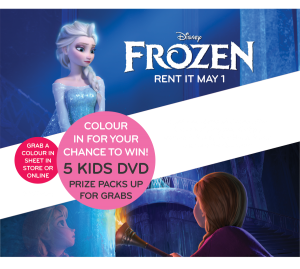 Civic Video – Win Frozen Colouring Competition for Kids