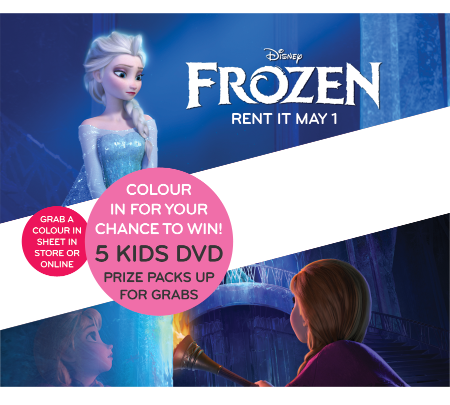 Civic Video – Win Frozen Colouring Competition for Kids