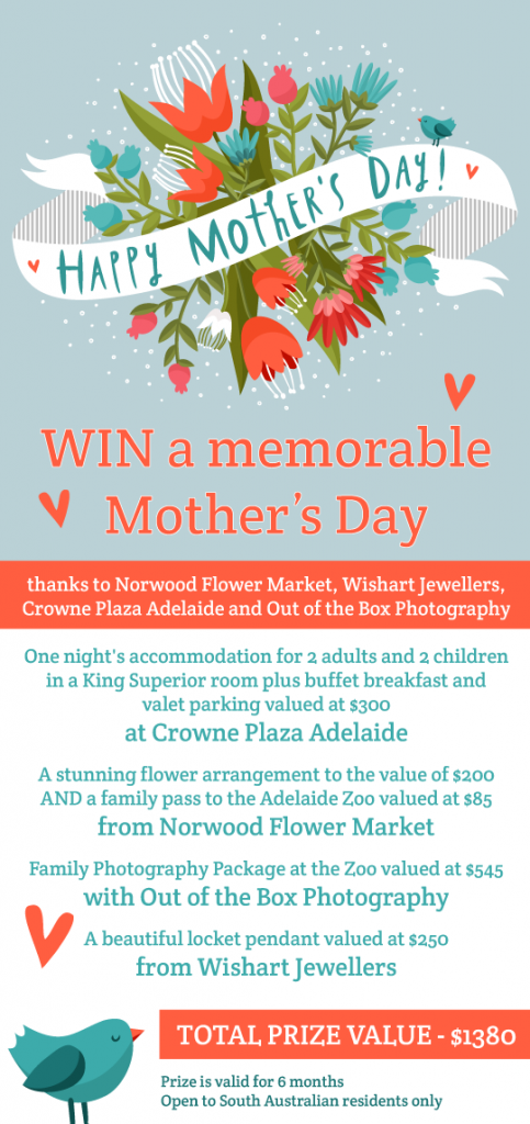 Crowne Plaza – Win a memorable Mother’s Day 2014