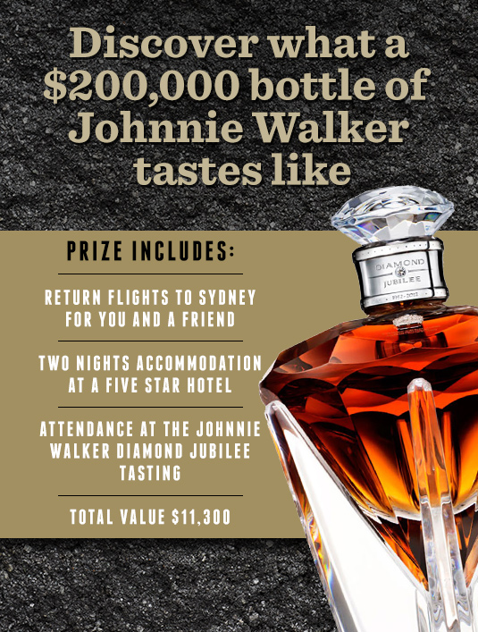 Dan Murphys – Win trip to Sydney for Johnny Walker Diamond Jubilee tasting