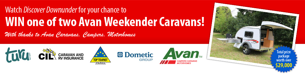 Discover Downunder – Win 1 of 2 AVAN Weekender Caravans