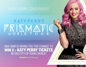 NAK Hair – Win Katy Perry Tickets