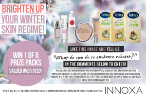 Innoxa – Win 1 of 5 Tea and Cosmetic Packs