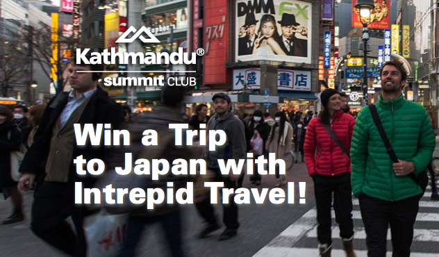 Kathmandu Summit Club – Win a trip to Japan 2014