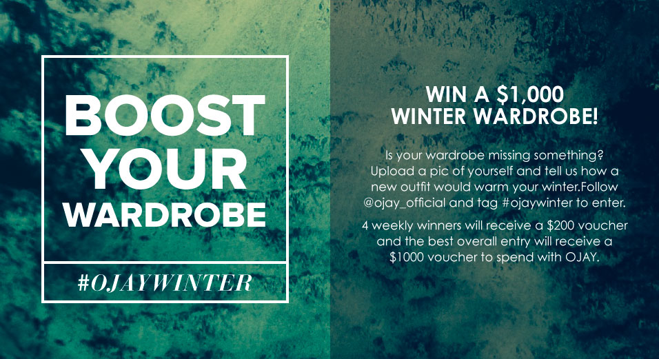 Ojay – Win a $1,000 winter wardrobe #ojaywinter