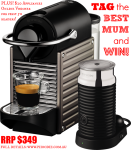 Phoodie – Win a Nespresso coffee machine