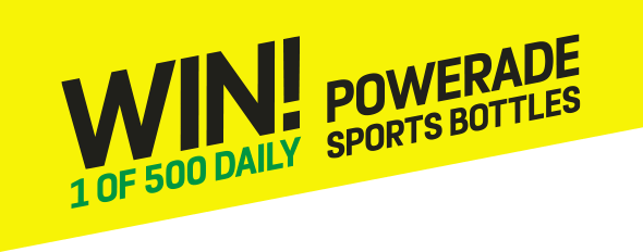 Powerade – Win 1 of 500 daily sports drink bottles