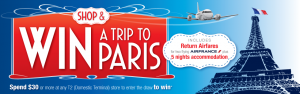Cairns Airport – Win a Trip to Paris