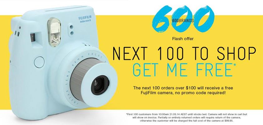 SurfStitch – Win 100 FujiFilm Cameras worth $99.95 daily