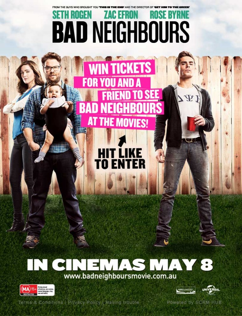 Universal Pictures Australia – Win Bad Neighbours tickets