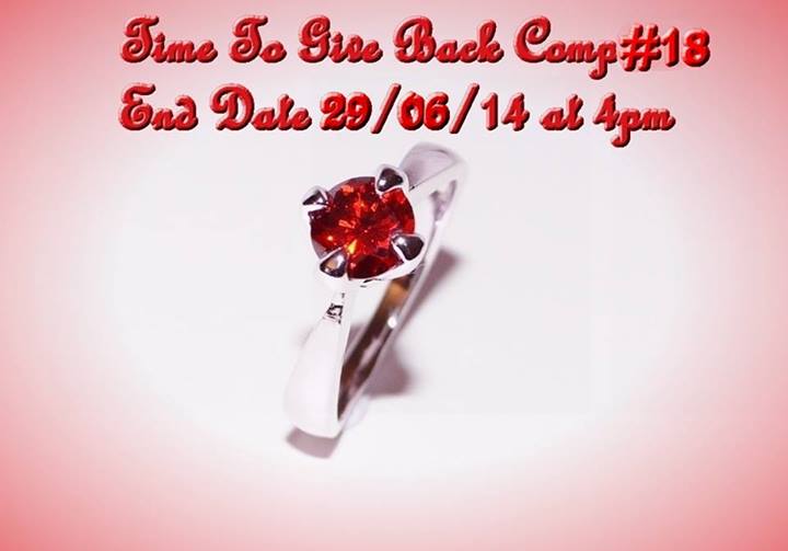 A little bit of everything – Win a 9k White Gold Filled Ruby Ring