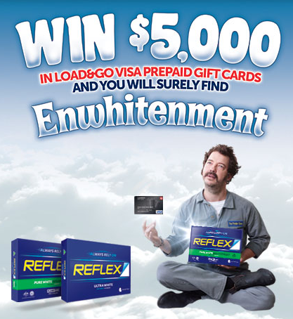 Australia Post – Reflex Paper – Win $5,000 Load & Go Visa Prepaid Cards