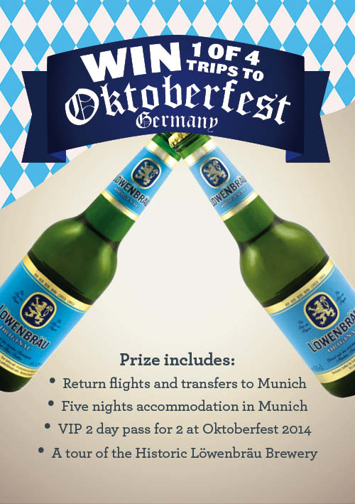 BWS – Win A Trip to Oktoberfest Germany