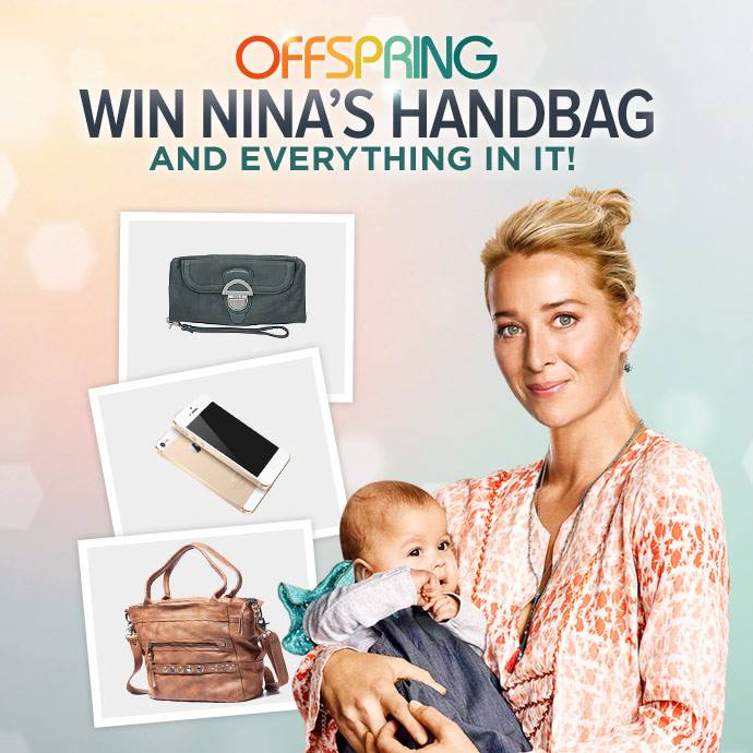 Channel Ten – Offspring – Win Ninas Handbag (iPhone 5S, Mimco wallet)