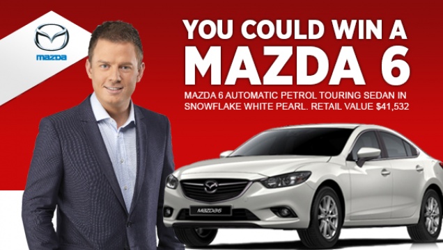 2GB – Win a Mazda 6 valued at over $40,000