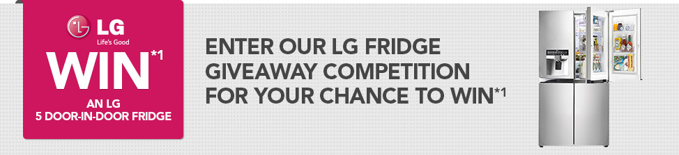 Harvey Norman – Win a LG Fridge (Must have bought a LG product in last year from Harvey Norman to be eligible)