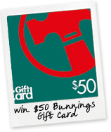 Homes Guide – Win a $50 Bunnings Gift Card