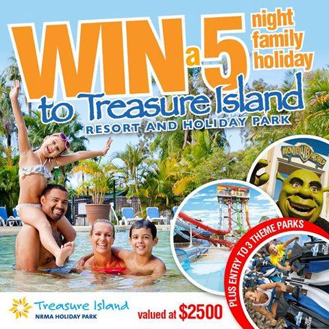 Jump Star Trampolines – Win A 5 night family holiday giveaway to Treasure Island Resort & Holiday Park