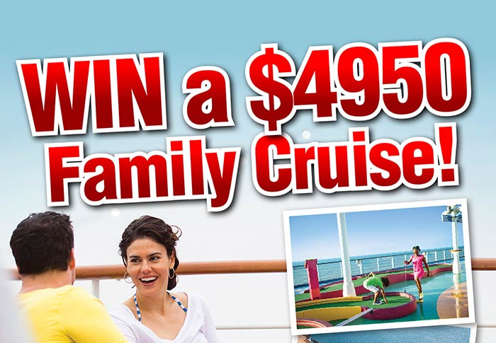 Mum Central – Win a $4,950 Caledonia Cruise for 2 Adults & 2 Children