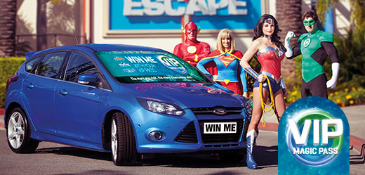 Themeparks – Win a Ford Focus Competition