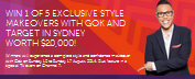 Target – Win $20,000 style makeover with Gok and Target in Sydney