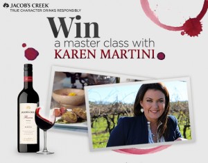 Yahoo 7 – Jacob’s Creek Reserve – Win a cooking master class with Karen Martini