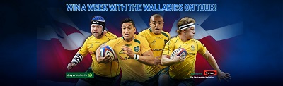 Swisse – Woolworths – Win a trip to London, Ireland to see the Wallabies play