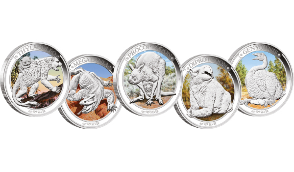 Australian Geographic – Win a megafauna coin set