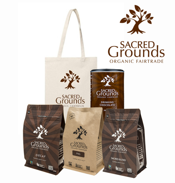 Australian Organic & Natural Directory – Win 1 of 3 Sacred Grounds Coffee Hampers